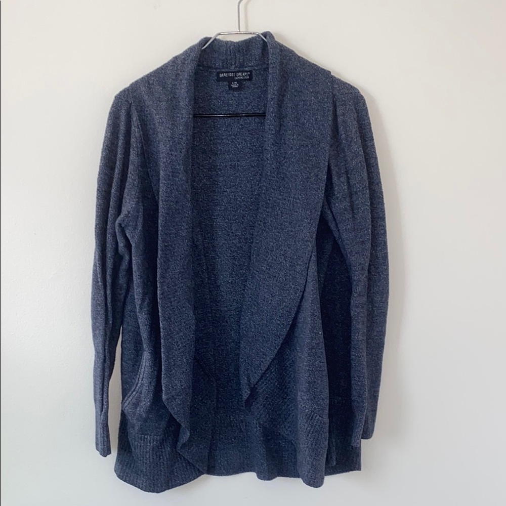 Barefoot Dreams Gray Cardigan